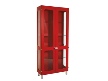 2K-SKÅP - Wood veneer highboard / display cabinet by Karl Andersson - view 2